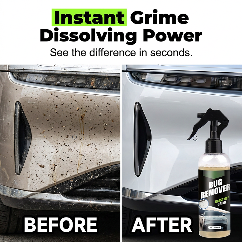 Enzyme-Based Insect & Dirt Remover for Cars – pH-Neutral Formula 100ml