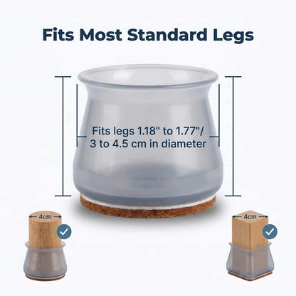 SlideSafe – Protects Your Home from Scratches and Unwanted Furniture Noises [8 + 8 Free]