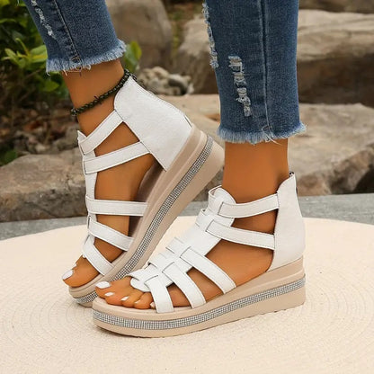 Axelle | Women’s Comfortable Platform Gladiator Sandals