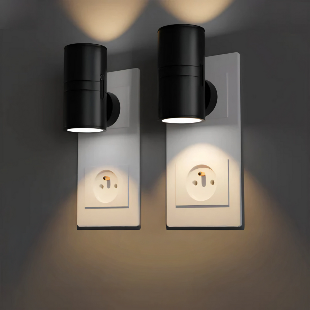 Dimmable LED Plug-In Night Light with Warm White Glow
