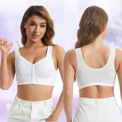 Estella™ – Cotton Bra with Front Opening for Seniors [1 + 1 Free]