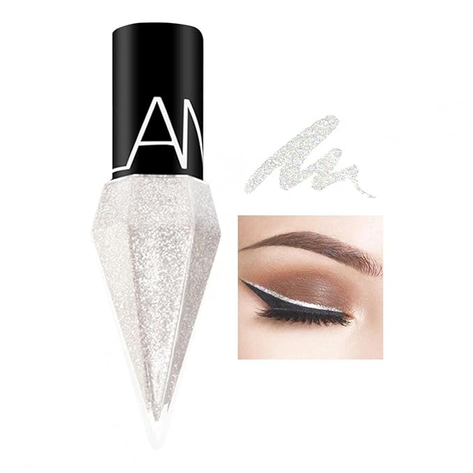 Liquid Eyeliner with Pearl Shimmer – Waterproof Smudge-Proof Eye Makeup