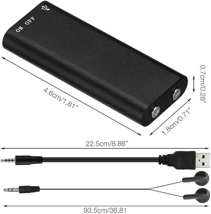 MicroSpy™ – KF premium hidden audio recorder with 96 hours of continuous recording [50% off]