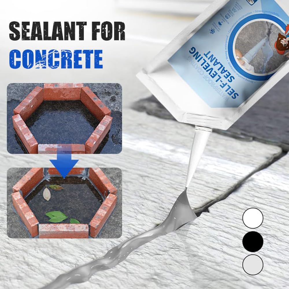 Professional Crack Sealant for Concrete & Masonry – Waterproof Elastic Repair