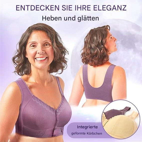 Estella™ – Cotton Front-Opening Bra for Senior Women Comfort [1 + 1 Free]