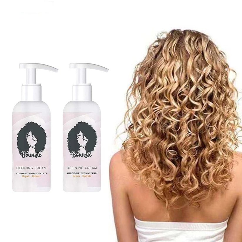 Anti-Frizz Curl Defining Cream for Shiny Defined Curls All Day