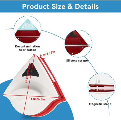 ClarityMag™ - Double Window Frame Holder for Fast, Safe, and Streak-Free Cleaning Every Time [50% Off]