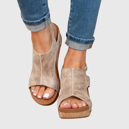 Women’s Orthopedic Platform Slingback Sandals