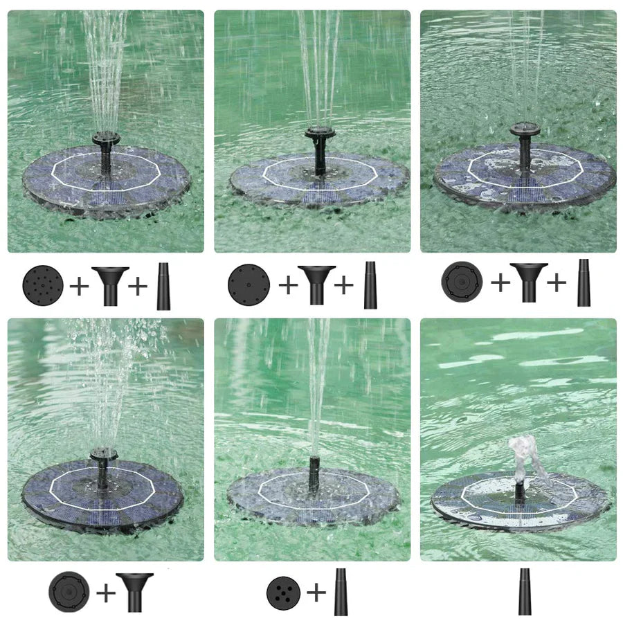 SunSplash™ Solar-Powered Garden Water Fountain [50% Off]