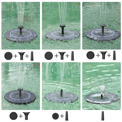 SunSplash™ Solar-Powered Garden Water Fountain [50% Off]