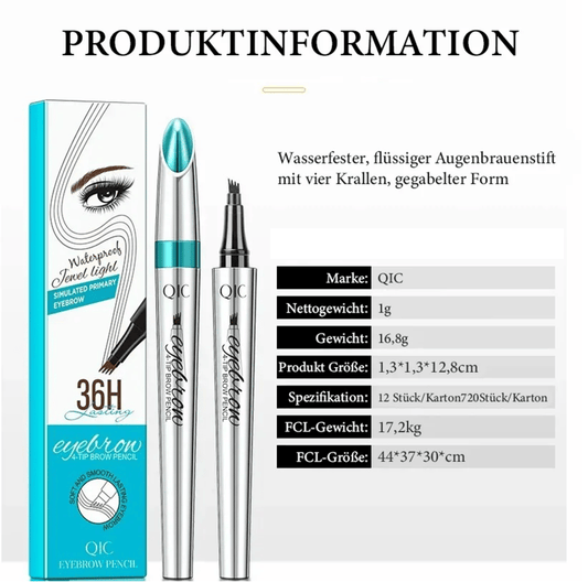 BrowPen™ – Waterproof, Smudge-Proof Eyebrow Enhancer [1 + 1 Free]