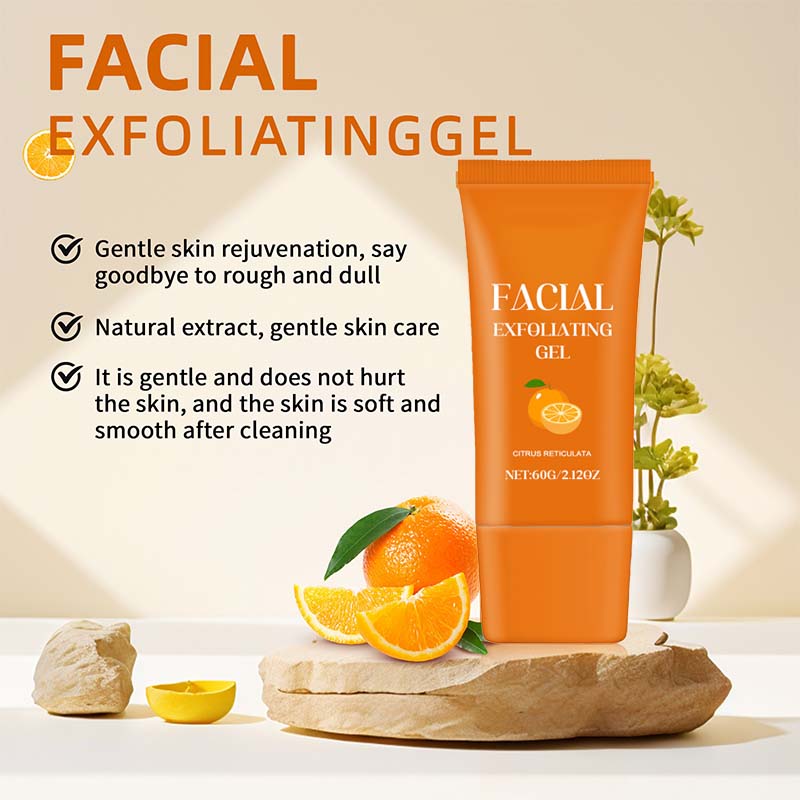 Enzyme Peel Gel with Orange Extract for Gentle Skin Renewal