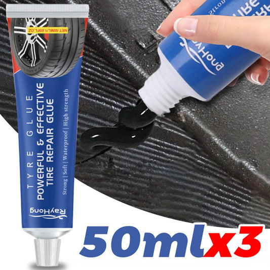 GripFix™ – Car tire repair adhesive for black rubber tires, sidewall cracks, and scratches [Buy 1 + Get 1 Free]