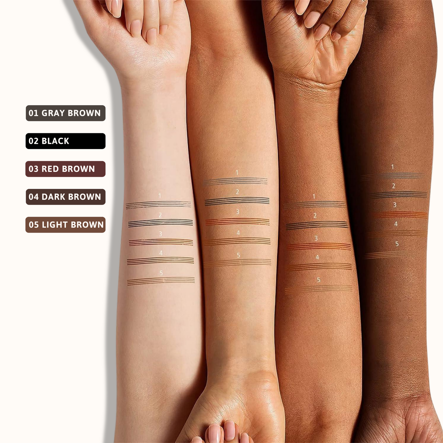 BrowElegance™ – Microblading Eyebrow Pencil [1 + 1 Free]