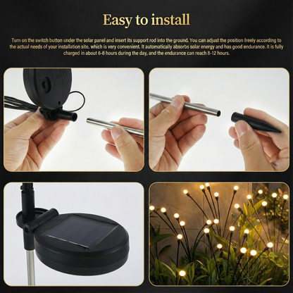 LumiFire™ – Solar-Powered Firefly Garden Lighting for Cozy Evenings [50% Off]