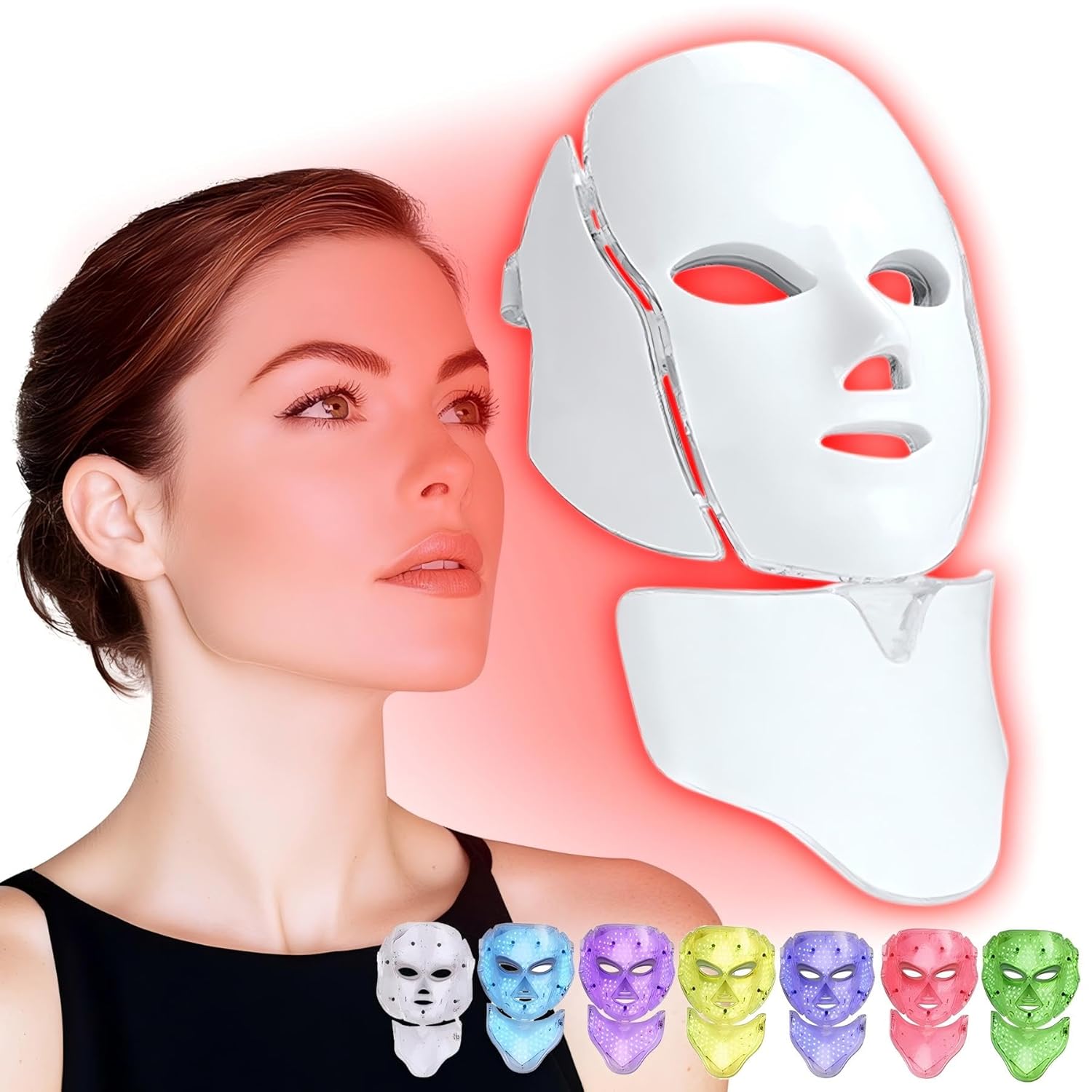 TherapyMask™ – 7-Color Skin Treatment, Wireless & Rechargeable [50% Off]