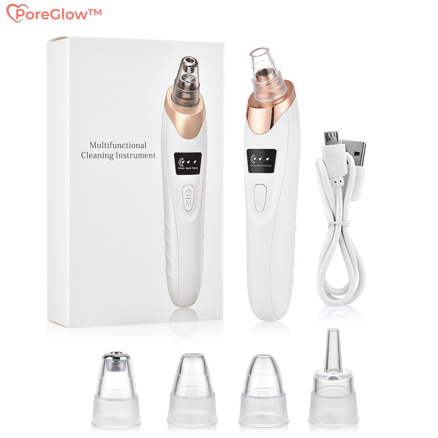 PoreGlow™ – Blackhead Removal Set for Thorough and Effective Skin Cleansing [50% Discount]