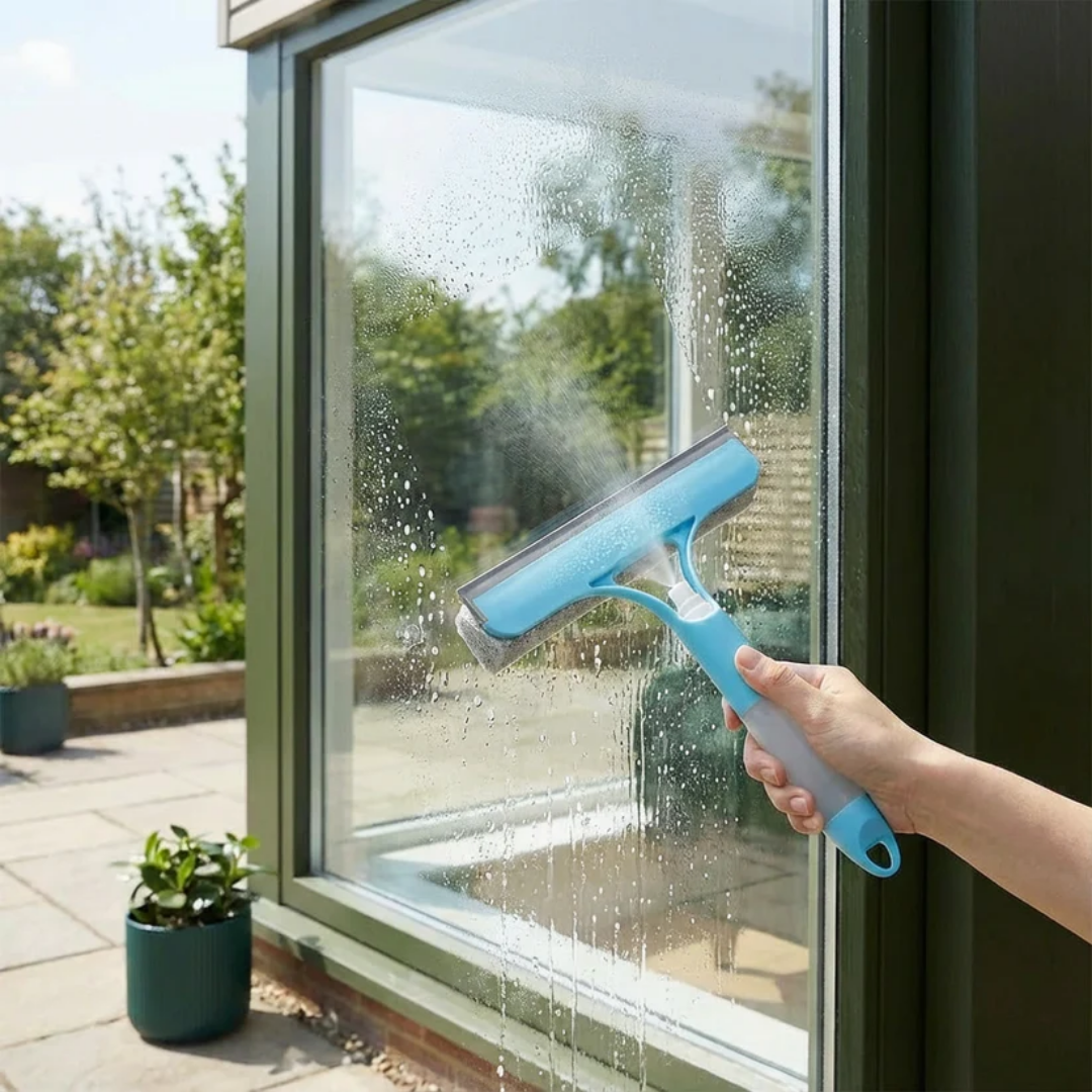 ShineBrush™ – Effective 3-in-1 Cleaning for Radiantly Clean and Clear Windows [50% Off]