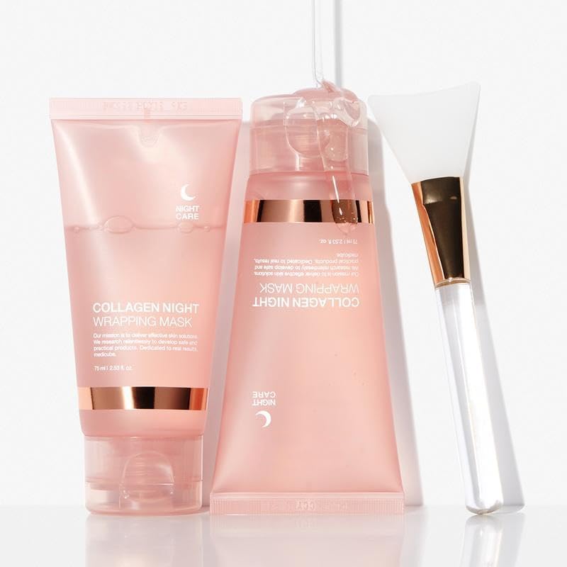 CollaBloom™ – Night Collagen Mask for Rejuvenated, Radiant & Supple Skin [50% Off]