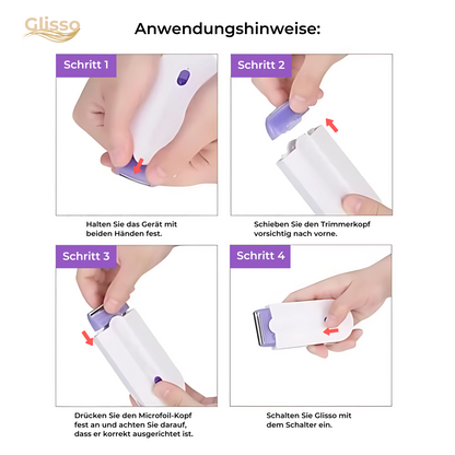 Glisso™ – Painless, Gentle Hair Remover for Silky Smooth and Well-Groomed Skin [50% Discount]