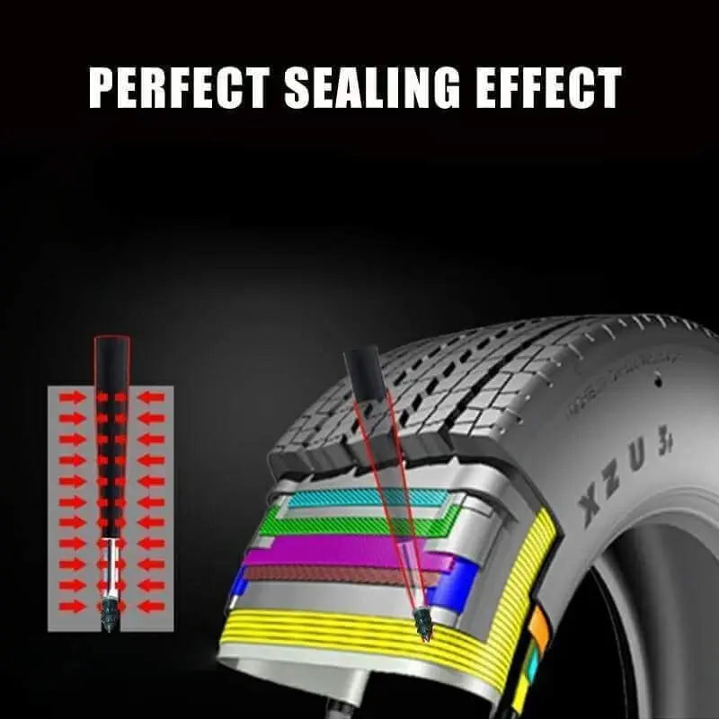 TireNail™ – Comprehensive Kit for Quick Repair of Rubber Tire Punctures [20 + 20 Free]