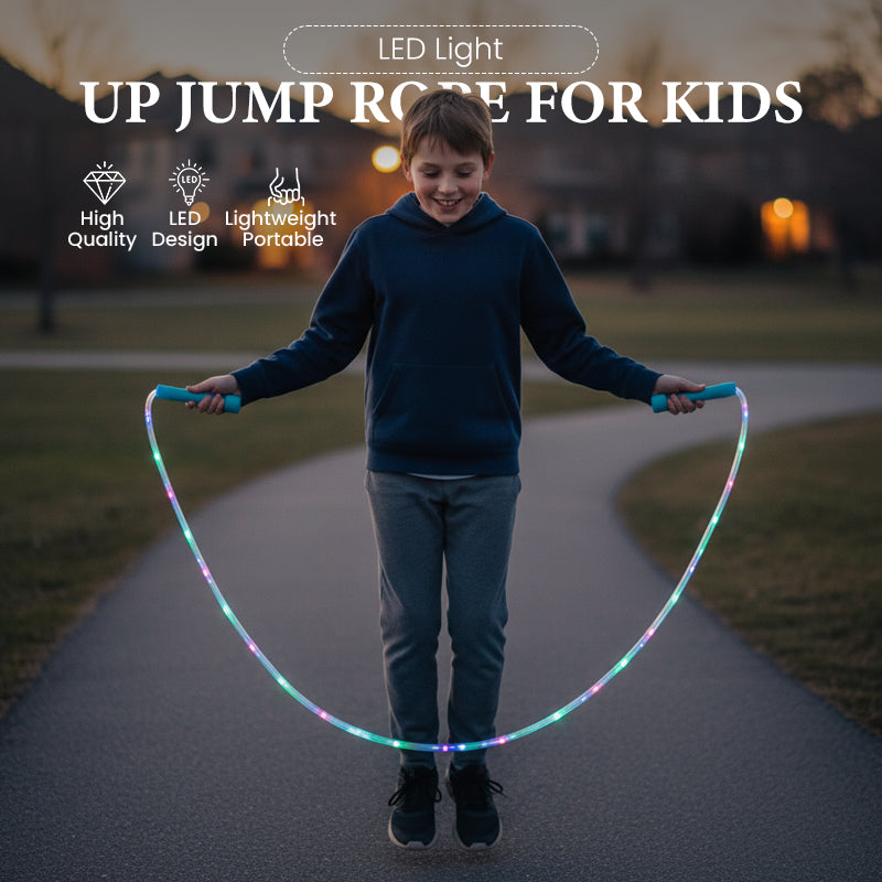 LumaLeap™ – LED Jump Rope for Joyful, Confident & Energetic Fitness Training [50% Off]