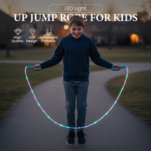 LumaLeap™ – LED Jump Rope for Joyful, Confident & Energetic Fitness Training [50% Off]