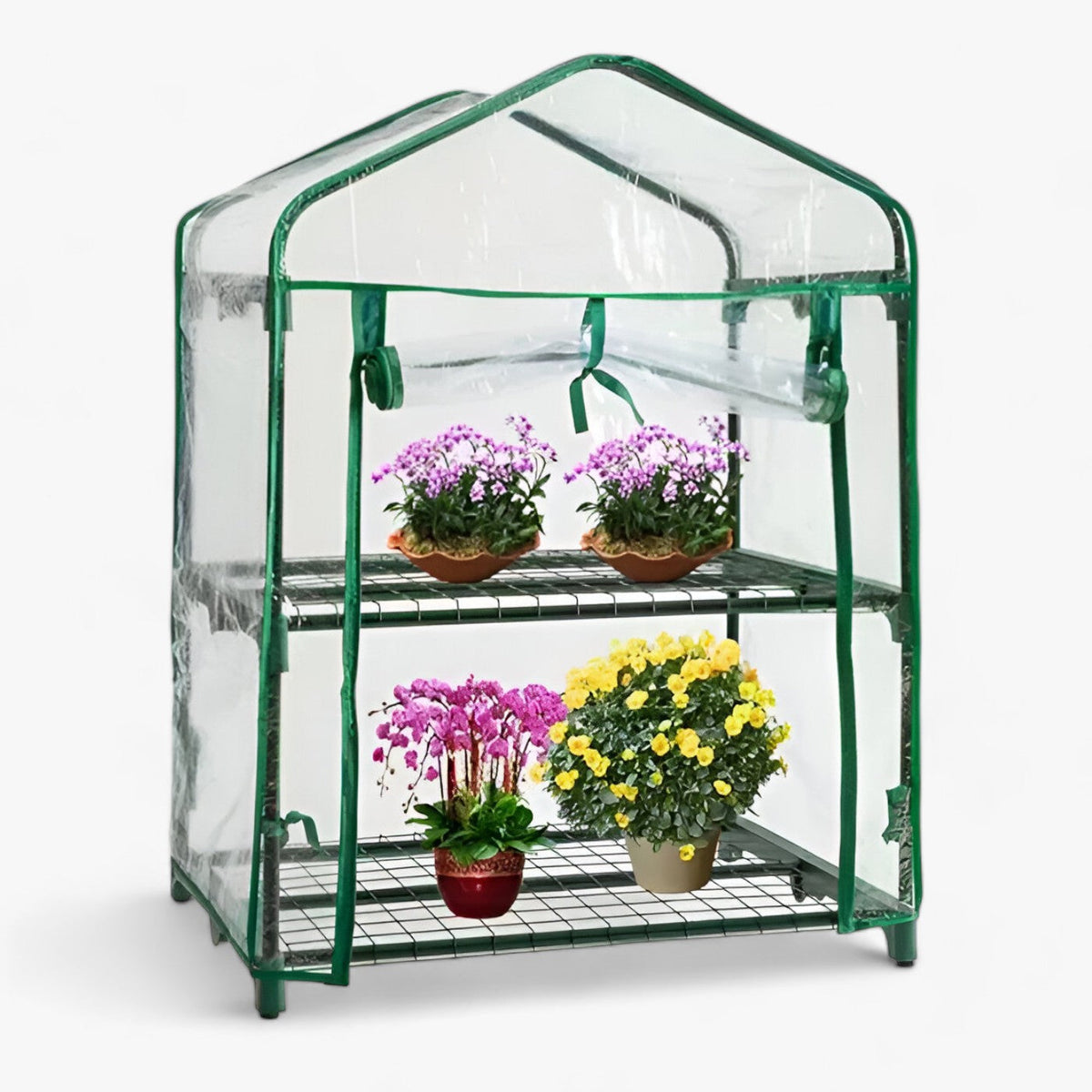 Transparent PVC Plant Cover with Zipper for Year-Round Weather Protection