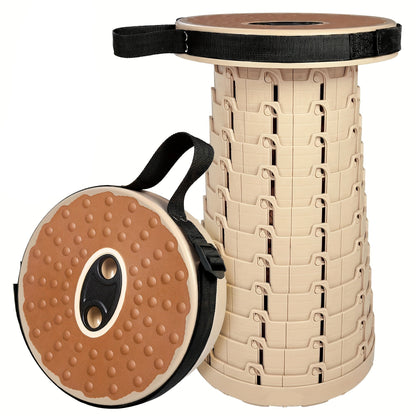 FoldAway™ – 12-Level Adjustable Folding Stool with Padded Seat for Comfort Everyday Support [50% Off]