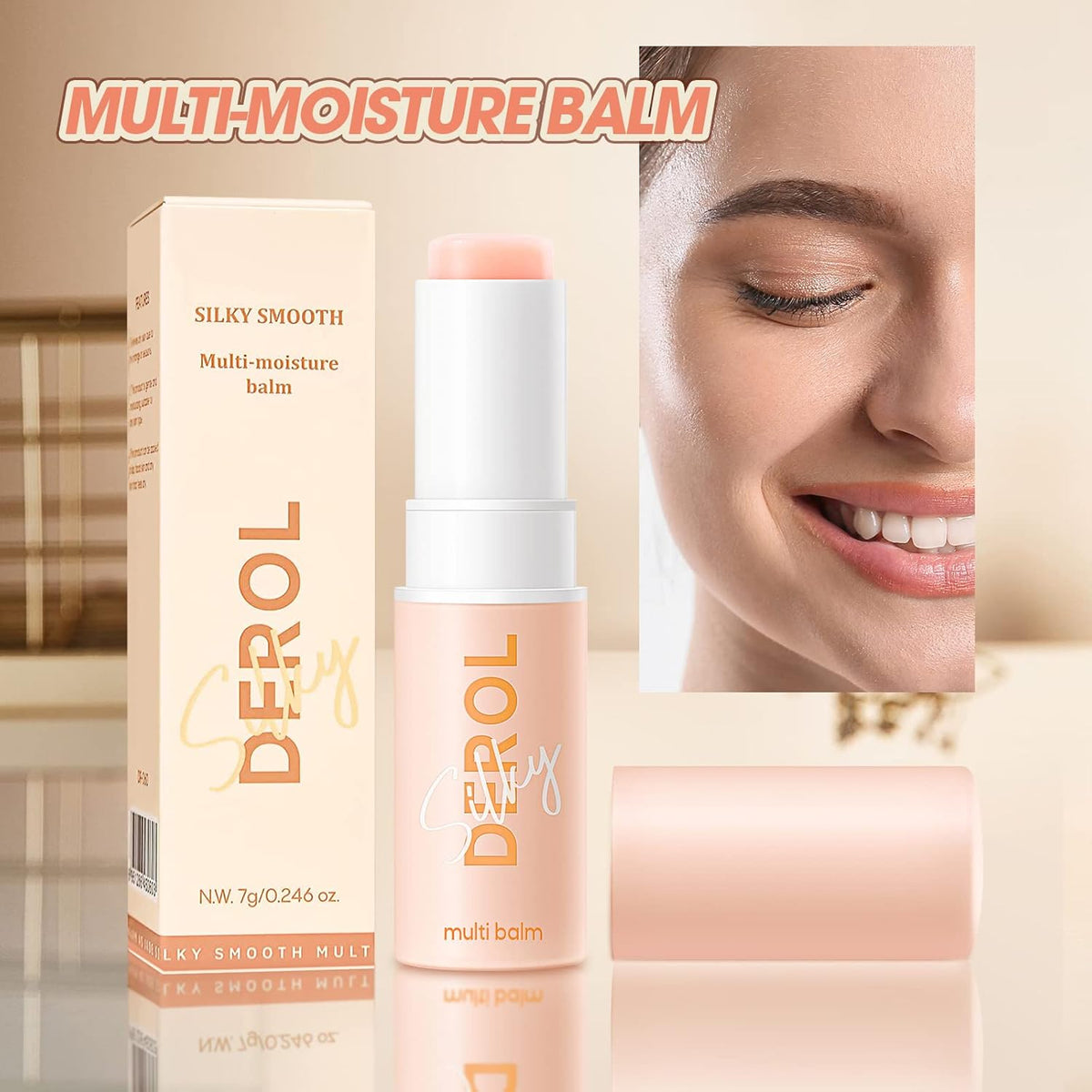 Natural Moisturising Skincare Balm with Avocado & Macadamia Oil