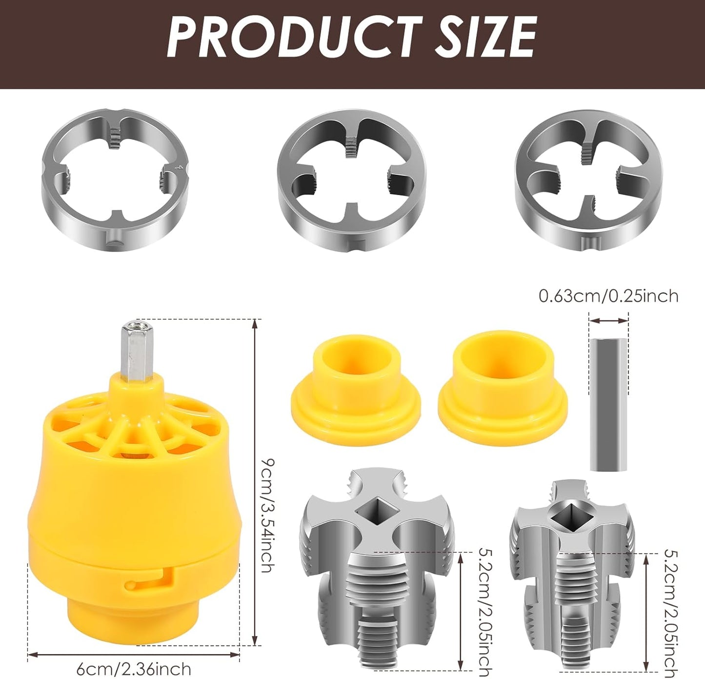 Rotex – PVC Thread Cutter for Precise and Clean Thread Cutting Efficiently [50% Discount]
