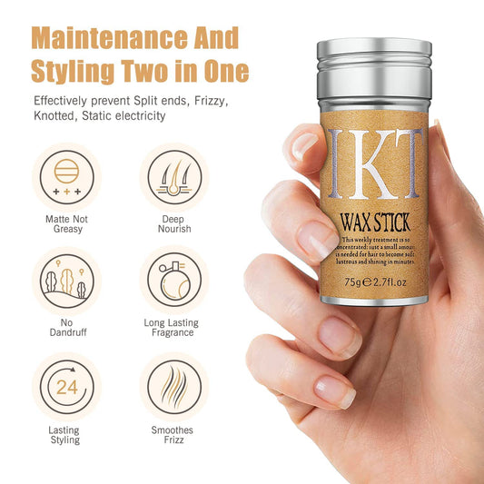 StyleStick™ – Anti-Frizz Hair Stick for Smooth Hair & Perfectly Groomed Hairline [50% Off]