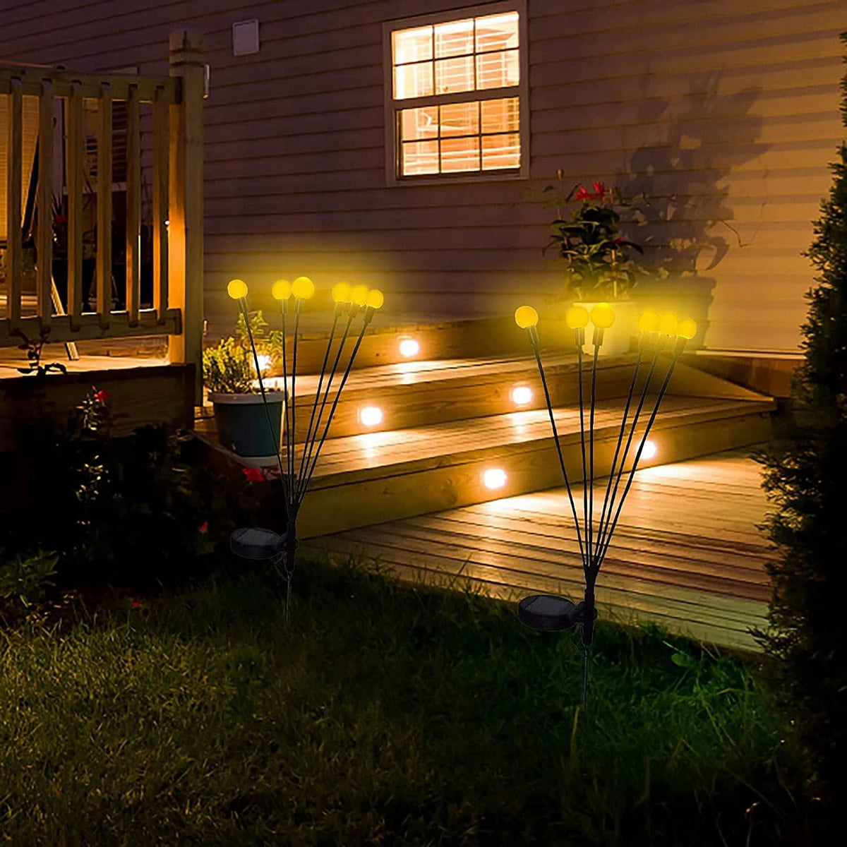 Solar Firefly Garden Lights – Weatherproof LED Outdoor Lamp
