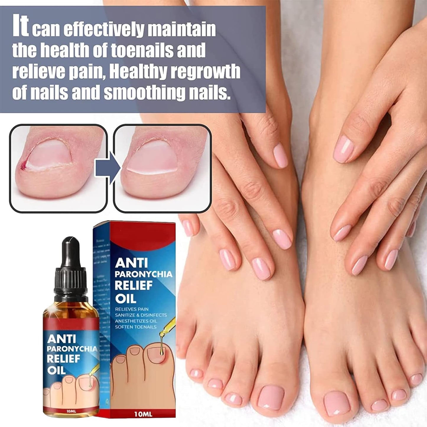ToePerfect™ Intensive Care for Well-Groomed Toenails & Fingernails [1 + 1 Free]