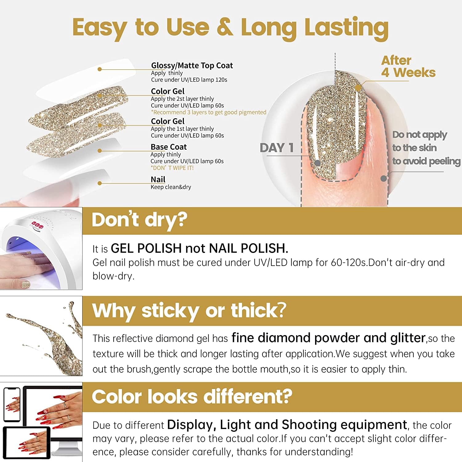 ShineLuxe™ – Shiny Gel Nail Polish for Long-Lasting, Confident Look [1 + 1 Free]