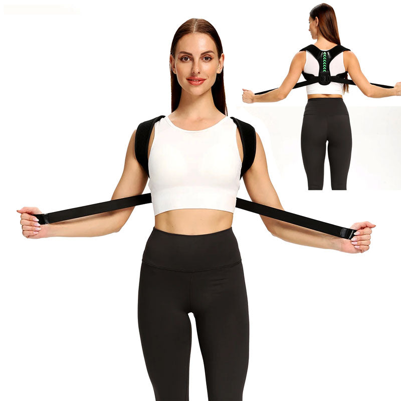 Adjustable Back Support Brace for Upright Posture – Unisex