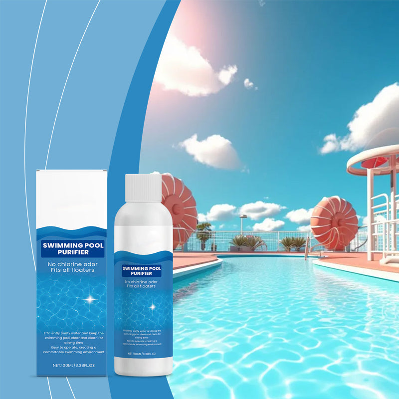 Pool Water Clarifier for Crystal-Clear Water – Fast-Acting Algae Remover