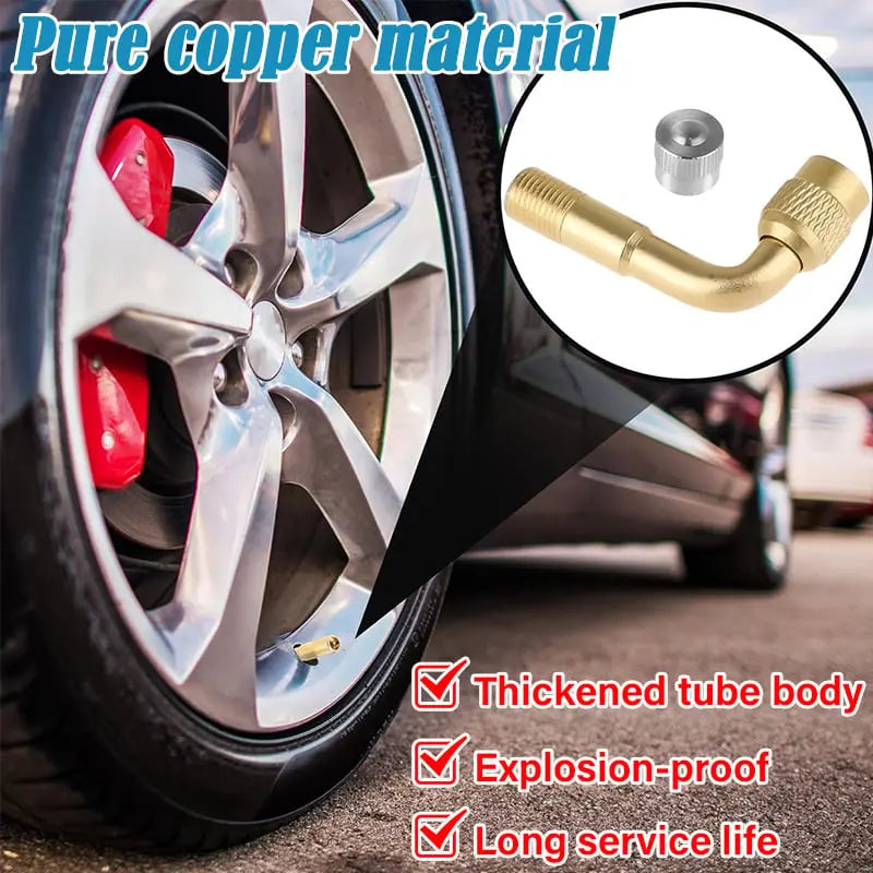 AngleValve™ – Durable Valve Extensions for Vehicles and More [50% Off]