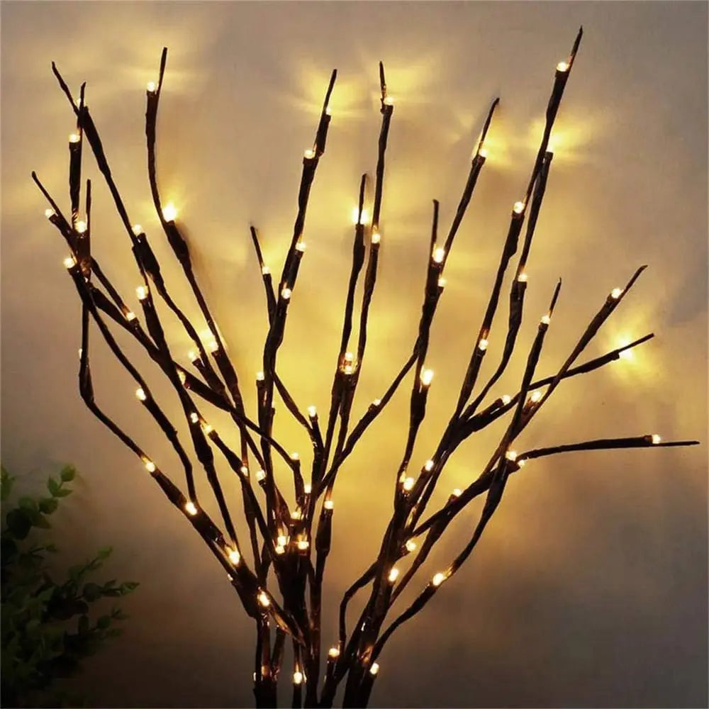 DekoBright™ – Battery-Powered, Adjustable LED Branch Decoration & Fairy Lights [50% Off]