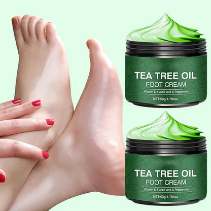 FreshStep – Cooling Foot Cream for Silky Soft, Well-Cared Feet [1 + 1 Free]