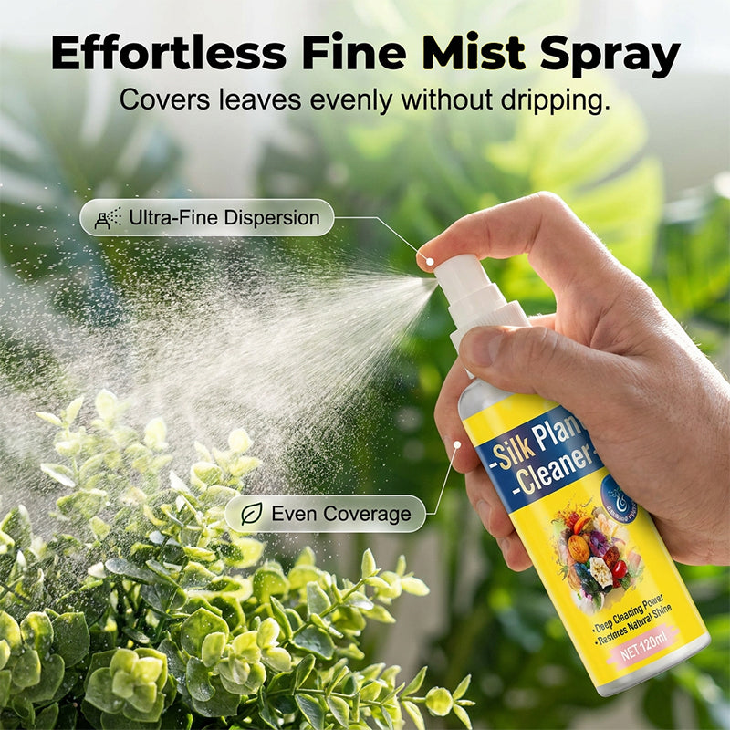 Artificial Plant Cleaning Spray for Dust-Free Radiant Faux Foliage