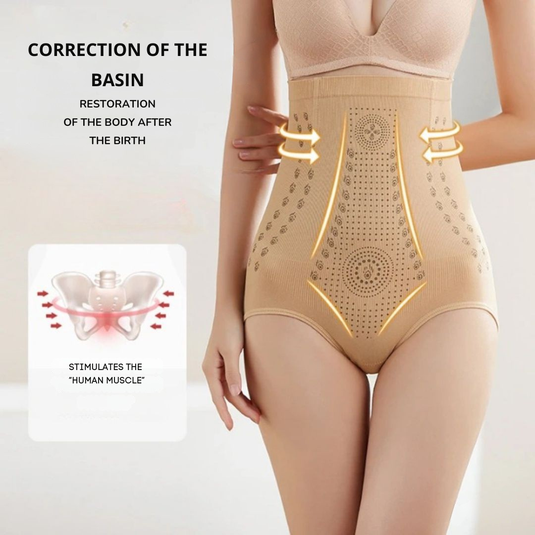 High-Waisted Thermal Body Shaper for Abdomen and Hips