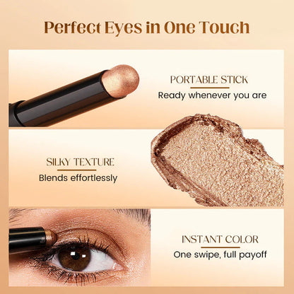 GlowVibe™ – Bold crease-free eye color for flawless application in just one swipe Design [50% Off]