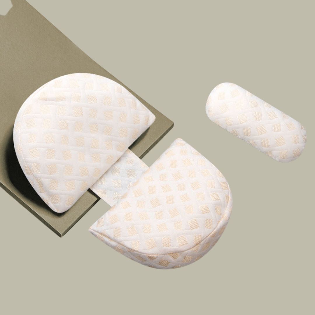 H-Shaped Pregnancy Pillow with Split Design for Sleeping & Nursing