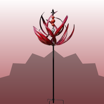 SerenitySpin™ – Flower Wind Spinner for Decorative, Colourful & Dynamic Garden Decoration [50% Off]