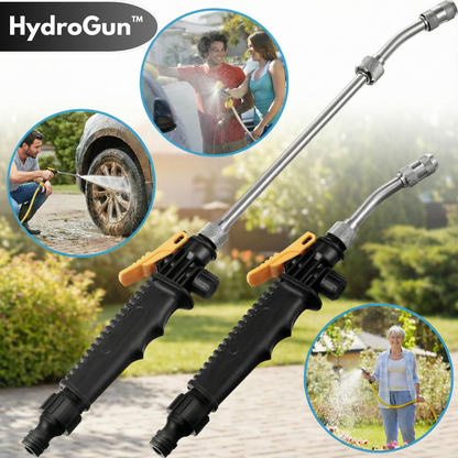 HydroGun™ – 2-in-1 high-pressure water gun for powerful, precise & efficient cleaning [50% Discount]