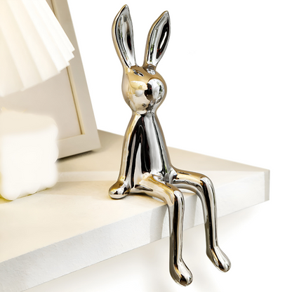 BunnyLuxe – Elegant Ceramic Rabbit for Stylish Home Décor [50% Off]