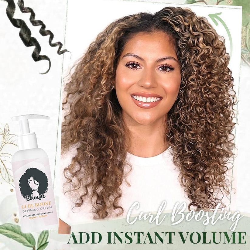 BouncyCurls™ – Enhanced Volume and Smooth Styling Hair Cream [1 + 1 Free]