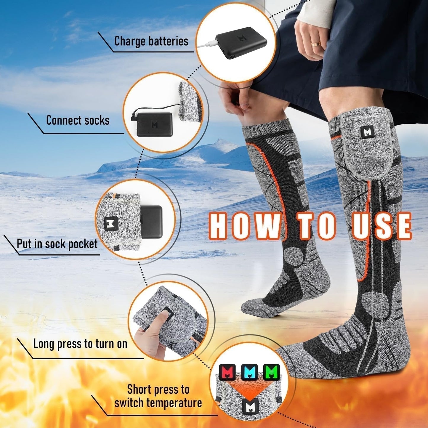 WarmStep™ – Instant foot warmth for up to 9 hours, reliable and comfortable [50% off]