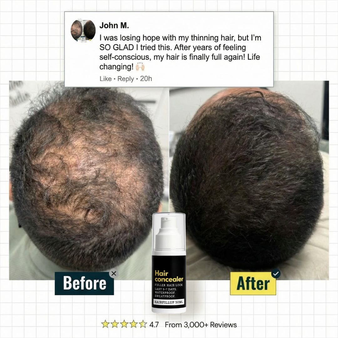 Hair Thickening Powder for Instantly Fuller Hair – Water-Resistant